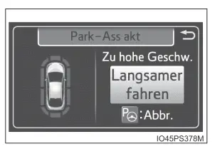 Toyota Prius. Verwendung der Fahrerassistenzsysteme