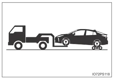 Toyota Prius. Vorgehen im Notfall