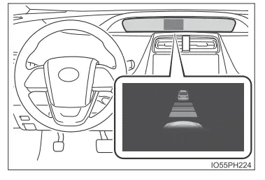 Toyota Prius. Verwendung der Fahrerassistenzsysteme