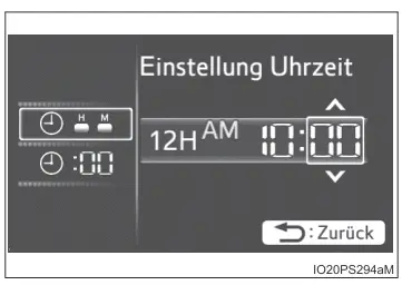 Toyota Prius. Multi-Informationsdisplay