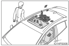 Toyota Prius. Hinweise zur Erfassung durch den Einbruchsensor