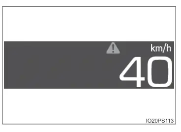 Toyota Prius. Head-up-Display