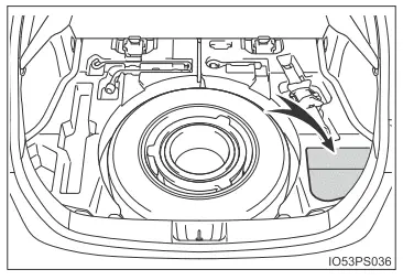 Toyota Prius. Verwendung der Ablagemöglichkeiten