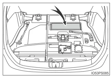 Toyota Prius. Verwendung der Ablagemöglichkeiten