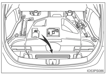 Toyota Prius. Verwendung der Ablagemöglichkeiten