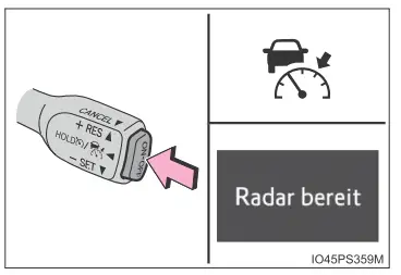 Toyota Prius. Verwendung der Fahrerassistenzsysteme