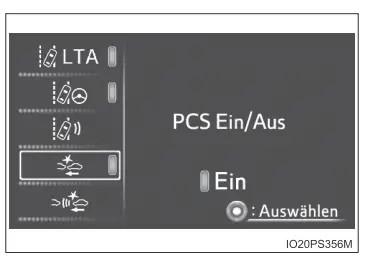 Toyota Prius. Multi-Informationsdisplay