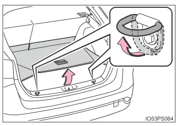 Toyota Prius. Verwendung der Ablagemöglichkeiten