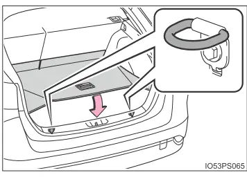 Toyota Prius. Verwendung der Ablagemöglichkeiten