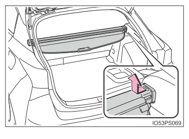 Toyota Prius. Verwendung der Ablagemöglichkeiten