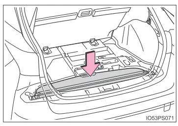 Toyota Prius. Verwendung der Ablagemöglichkeiten