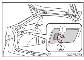 Toyota Prius. Öffnen, Schließen und Verriegeln der Türen