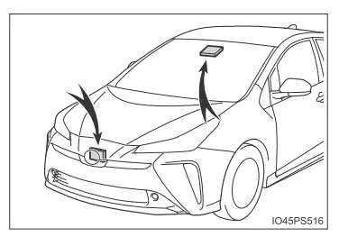 Toyota Prius. Verwendung der Fahrerassistenzsysteme