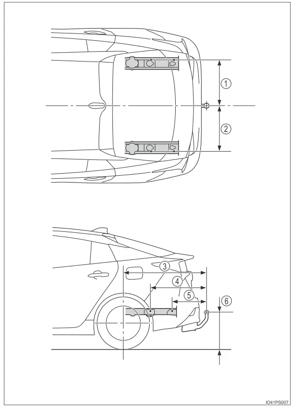 Toyota Prius. Anhängerbetrieb (Modelle mit Zweiradantrieb)