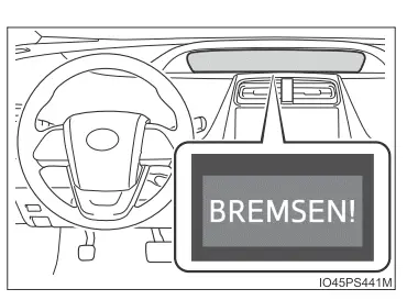 Toyota Prius. Verwendung der Fahrerassistenzsysteme