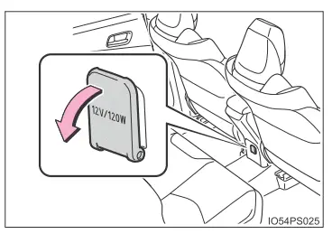 Toyota Prius. Verwendung der weiteren Innenraumausstattung